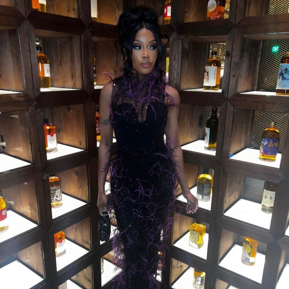 Hanifa Simone Corset Gown